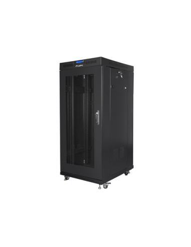 Lanberg FF01-8015-23BL armario rack 15U Rack o bastidor independiente Negro