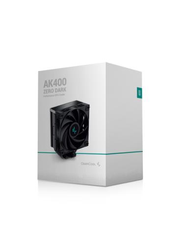 DeepCool AK400 ZERO DARK Procesador Refrigerador de aire 12 cm Negro 1 pieza(s)