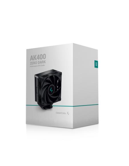 DeepCool AK400 ZERO DARK Procesador Refrigerador de aire 12 cm Negro 1 pieza(s)