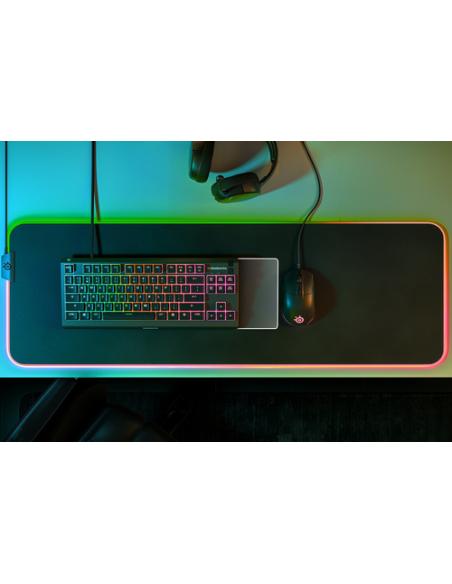 Steelseries APEX 3 TKL teclado Juego USB QWERTY Inglés de EE. UU. Negro