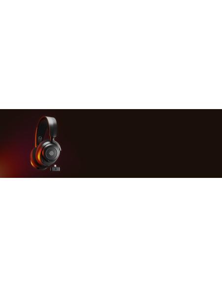 Steelseries Arctis Nova 7 Auriculares Inalámbrico Diadema Juego USB Tipo C Bluetooth Negro