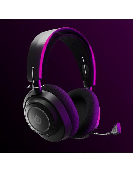 Steelseries Arctis Nova 7 Auriculares Inalámbrico Diadema Juego USB Tipo C Bluetooth Negro