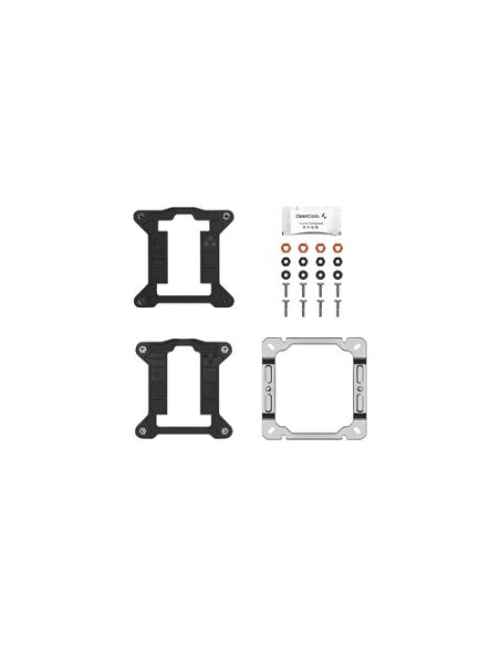 DeepCool AG400 Procesador Refrigerador de aire 12 cm Aluminio, Negro 1 pieza(s)