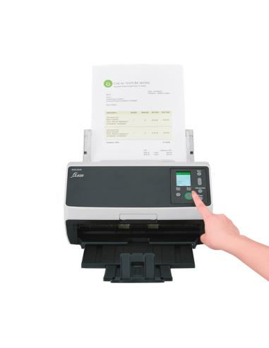 Ricoh fi-8190 Alimentador automático de documentos (ADF) + escáner de alimentación manual 600 x 600 DPI A4 Negro, Gris