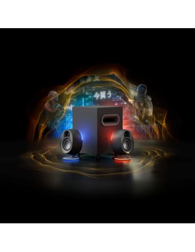 Steelseries Arena 7 conjunto de altavoces PC/ordenador portátil Negro 2.1 canales De 2 vías Bluetooth