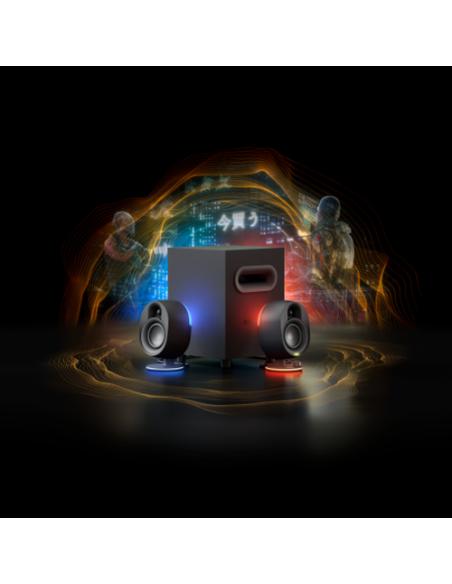 Steelseries Arena 7 conjunto de altavoces PC/ordenador portátil Negro 2.1 canales De 2 vías Bluetooth