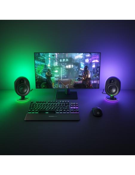 Steelseries Arena 7 conjunto de altavoces PC/ordenador portátil Negro 2.1 canales De 2 vías Bluetooth