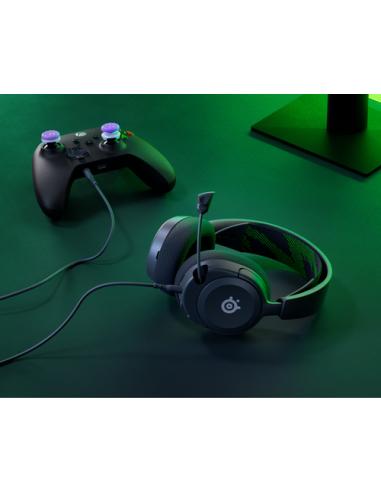 Steelseries ARCTIS NOVA 1X Auriculares Alámbrico Diadema Juego Negro, Verde
