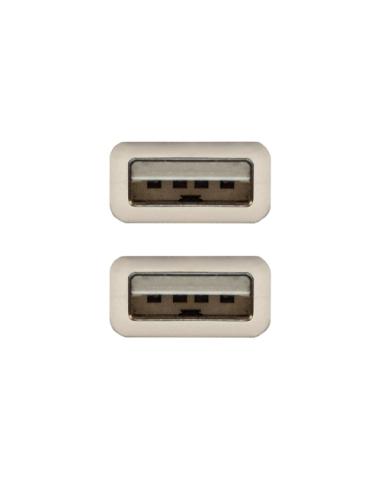 Nanocable CABLE USB 2.0, TIPO A/M-A/M, 1.0 M