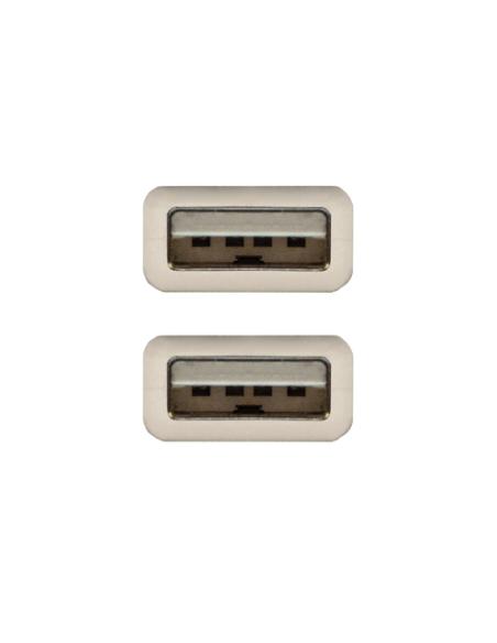 Nanocable CABLE USB 2.0, TIPO A/M-A/M, 1.0 M