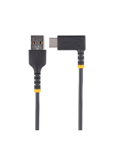 StarTech.com Cable de Carga USB-A a USB-C de 30cm - Cable de Carga Rápida de Servicio Pesado USB Tipo C - Cable USB 2.0 - Cable 