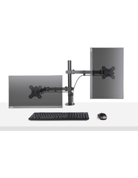 StarTech.com Brazo Soporte Ajustable para Monitor con Bandeja VESA para un Ordenador Portátil de 4,5kg y una Pantalla de hasta 3