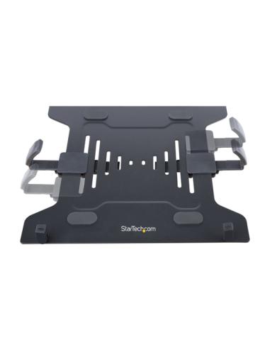 StarTech.com Brazo Soporte Ajustable para Monitor con Bandeja VESA para un Ordenador Portátil de 4,5kg y una Pantalla de hasta 3
