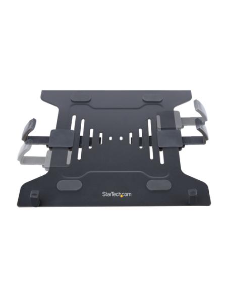 StarTech.com Brazo Soporte Ajustable para Monitor con Bandeja VESA para un Ordenador Portátil de 4,5kg y una Pantalla de hasta 3