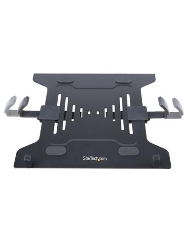 StarTech.com Brazo Soporte Ajustable para Monitor con Bandeja VESA para un Ordenador Portátil de 4,5kg y una Pantalla de hasta 3