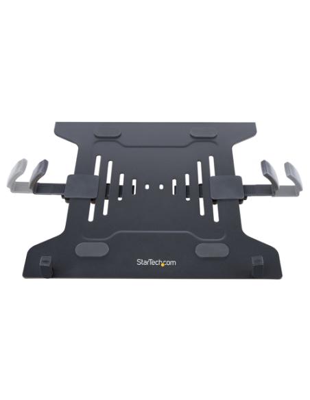 StarTech.com Brazo Soporte Ajustable para Monitor con Bandeja VESA para un Ordenador Portátil de 4,5kg y una Pantalla de hasta 3