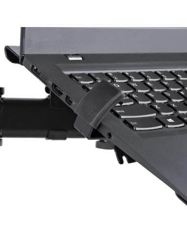 StarTech.com Brazo Soporte Ajustable para Monitor con Bandeja VESA para un Ordenador Portátil de 4,5kg y una Pantalla de hasta 3