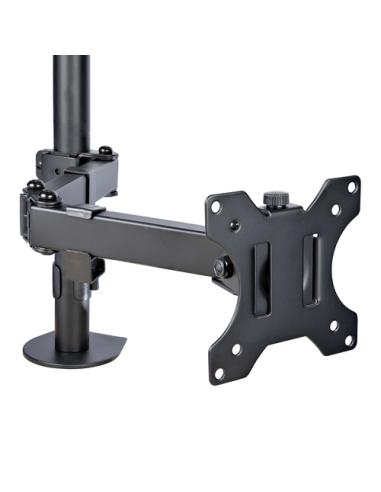 StarTech.com Brazo Soporte Ajustable para Monitor con Bandeja VESA para un Ordenador Portátil de 4,5kg y una Pantalla de hasta 3