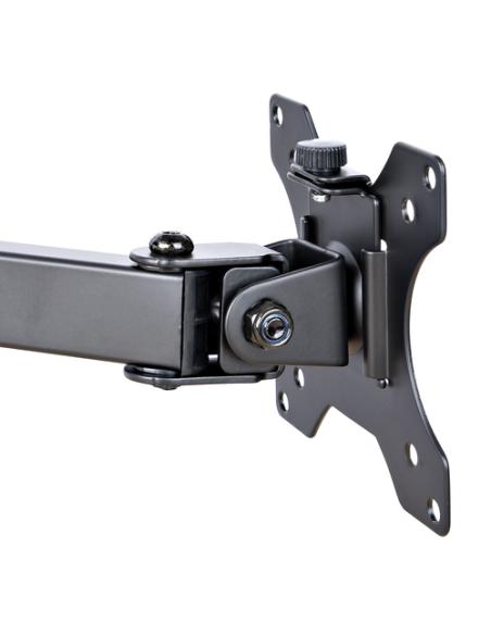 StarTech.com Brazo Soporte Ajustable para Monitor con Bandeja VESA para un Ordenador Portátil de 4,5kg y una Pantalla de hasta 3