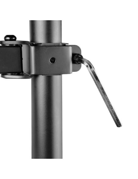 StarTech.com Brazo Soporte Ajustable para Monitor con Bandeja VESA para un Ordenador Portátil de 4,5kg y una Pantalla de hasta 3