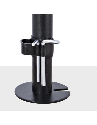 StarTech.com Brazo Soporte Ajustable para Monitor con Bandeja VESA para un Ordenador Portátil de 4,5kg y una Pantalla de hasta 3