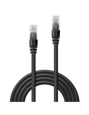 Lindy 48076 cable de red Negro 0,5 m Cat6 U/UTP (UTP)