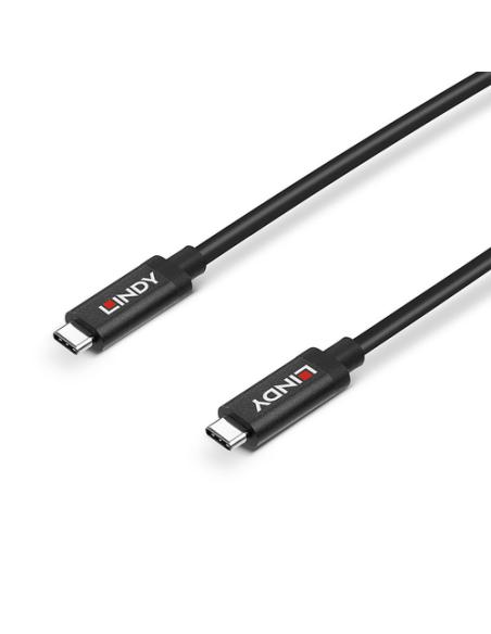 Lindy 43308 cable USB USB 3.2 Gen 2 (3.1 Gen 2) 5 m USB C Negro