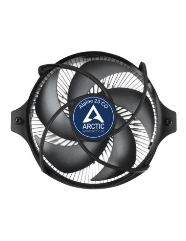 ARCTIC Alpine 23 CO Procesador Refrigerador de aire 9 cm Aluminio, Negro 1 pieza(s)