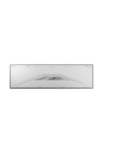 CHERRY KW 9100 SLIM FOR MAC teclado Universal USB + Bluetooth QWERTZ Alemán Plata