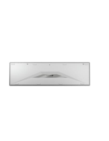 CHERRY KW 9100 SLIM FOR MAC teclado Universal USB + Bluetooth QWERTZ Alemán Plata