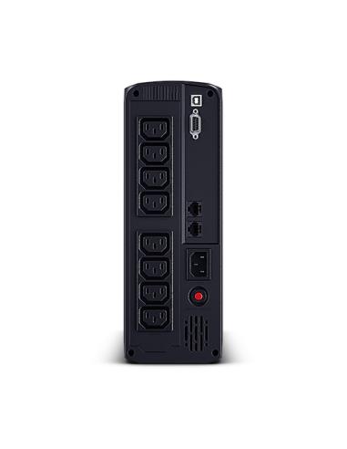 CyberPower VP1200EILCD sistema de alimentación ininterrumpida (UPS) Línea interactiva 1,2 kVA 720 W 8 salidas AC