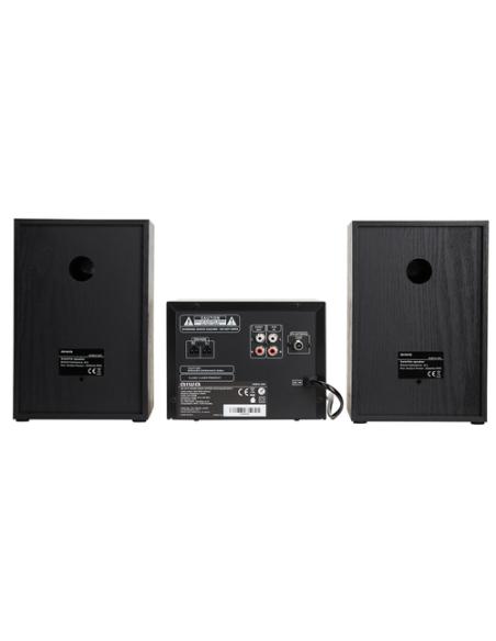 Aiwa MSBTU-300 sistema de audio para el hogar Microcadena de música para uso doméstico 20 W Negro