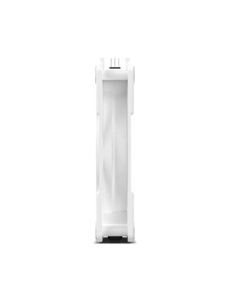 NOX Hummer EASY LINK Carcasa del ordenador Refrigerador de aire 12 cm Blanco 3 pieza(s)