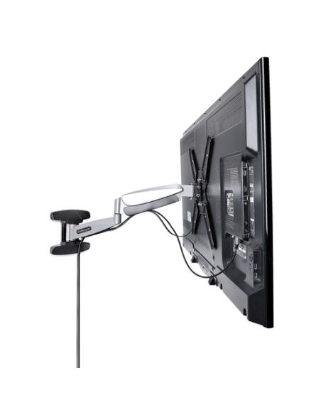StarTech.com Soporte VESA de Pared para TV de 23 a 55 Pulgadas - Soporte Mural VESA - Ajustable con Movimiento Total - Brazo Col