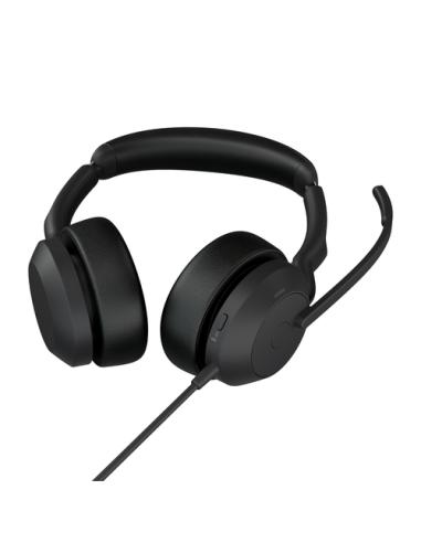 Jabra Evolve2 50 Auriculares Inalámbrico y alámbrico Diadema Oficina/Centro de llamadas USB Tipo C Bluetooth Negro