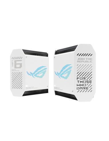 ASUS ROG Rapture GT6 (W-2-PK) Tribanda (2,4 GHz/5 GHz/5 GHz) Wi-Fi 6 (802.11ax) Blanco 4 Interno