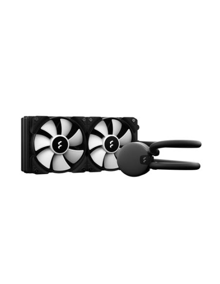Fractal Design Lumen S24 v2 RGB Procesador Sistema de refrigeración líquida todo en uno 12 cm Negro 1 pieza(s)