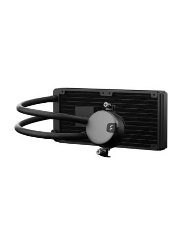 Fractal Design Lumen S24 v2 RGB Procesador Sistema de refrigeración líquida todo en uno 12 cm Negro 1 pieza(s)