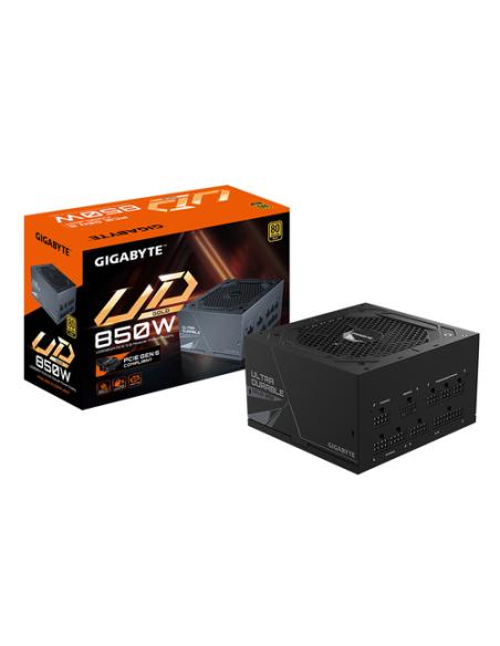GIGABYTE GP-UD850GM PG5 unidad de fuente de alimentación 850 W 20+4 pin ATX ATX Negro