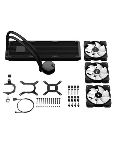 Fractal Design Lumen S36 v2 RGB Procesador Sistema de refrigeración líquida todo en uno 12 cm Negro 1 pieza(s)