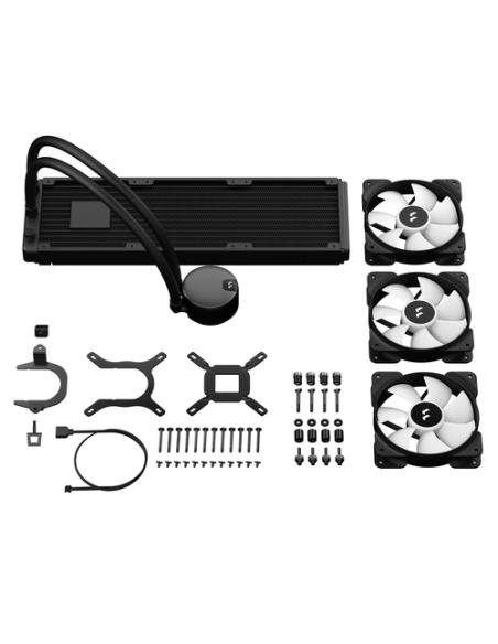 Fractal Design Lumen S36 v2 RGB Procesador Sistema de refrigeración líquida todo en uno 12 cm Negro 1 pieza(s)
