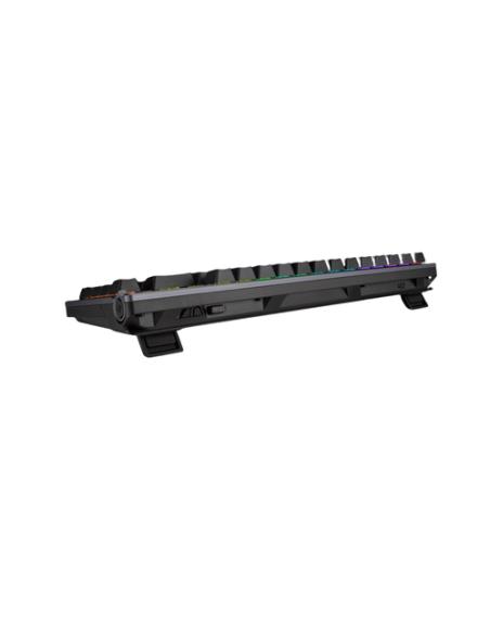ASUS Azoth teclado Juego USB + RF Wireless + Bluetooth QWERTY Inglés Metálico