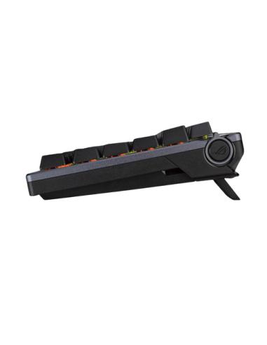 ASUS Azoth teclado Juego USB + RF Wireless + Bluetooth QWERTY Inglés Metálico