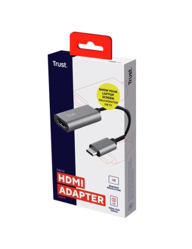 Trust Dalyx Adaptador gráfico USB Gris