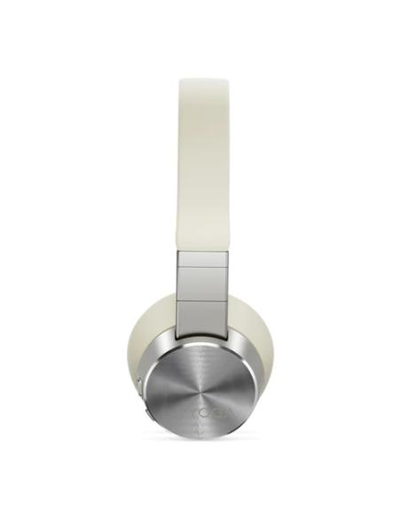 Lenovo Yoga Auriculares Inalámbrico y alámbrico Diadema Bluetooth Crema de color, Blanco