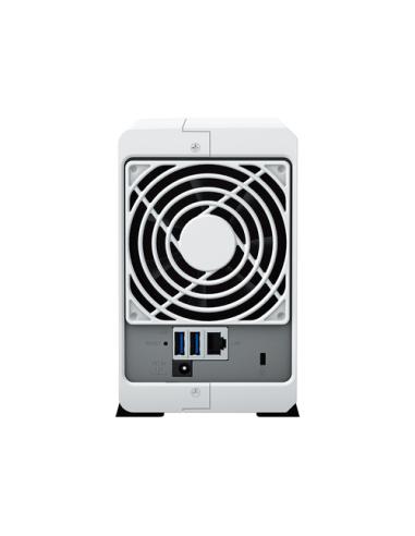 Synology DiskStation DS223J servidor de almacenamiento NAS Escritorio Realtek RTD1619B 1 GB DDR4 0 TB DiskStation Manager Blanco