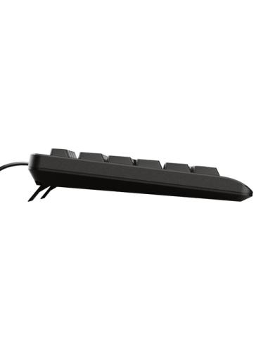 Trust TK-150 teclado Universal USB QWERTY Español Negro
