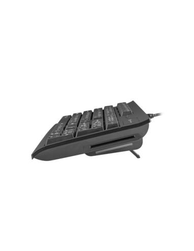 NATEC NKL-2052 teclado Oficina USB QWERTY Español Negro