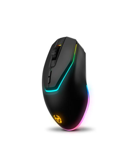 Krom KABALA teclado Ratón incluido Juego RF inalámbrico QWERTY Español Negro