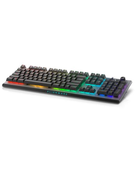 Alienware Tri-Mode AW920K teclado Juego USB + RF Wireless + Bluetooth Gris